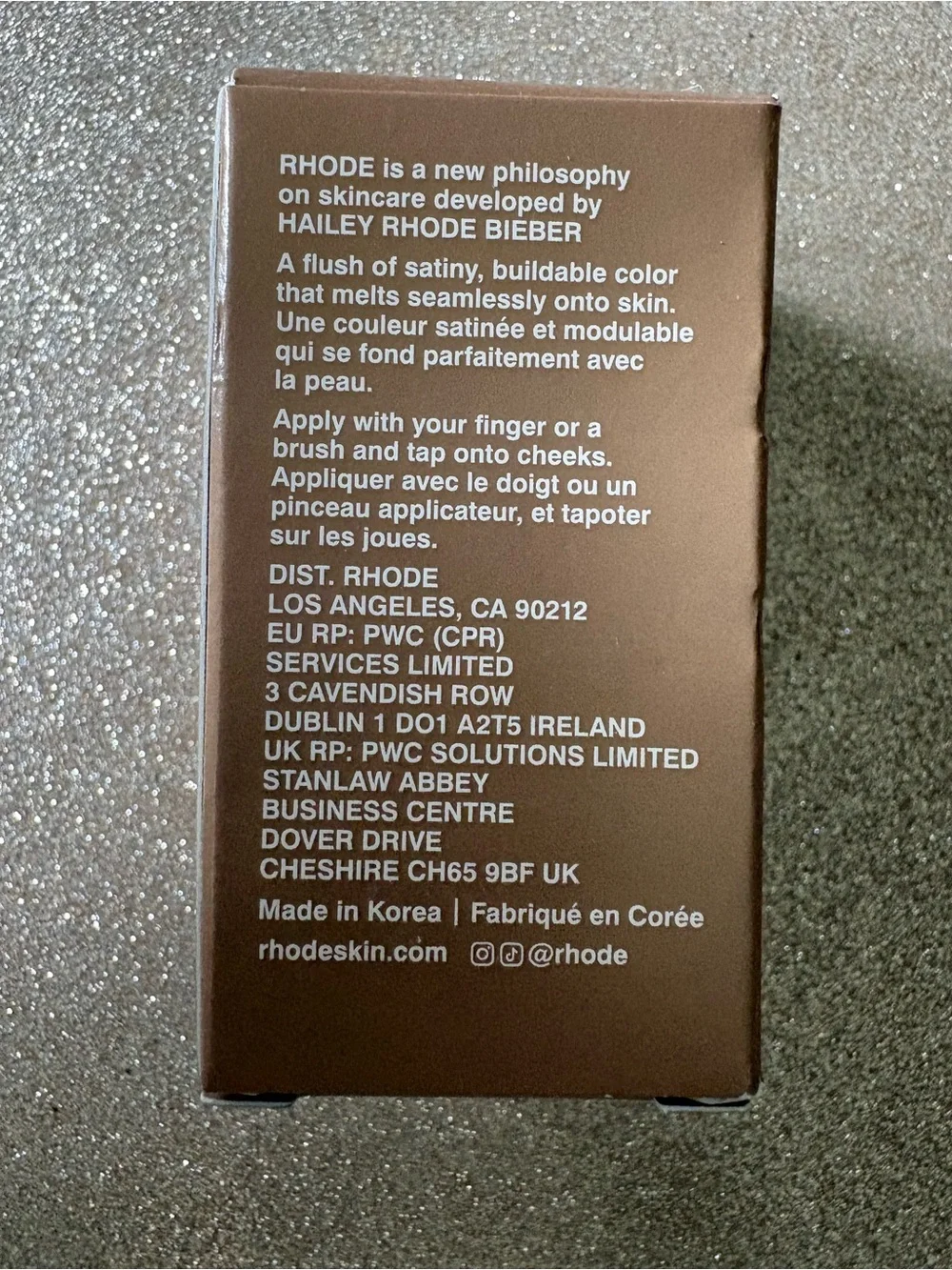 rhode Pocket Blush - Toasted Teddy